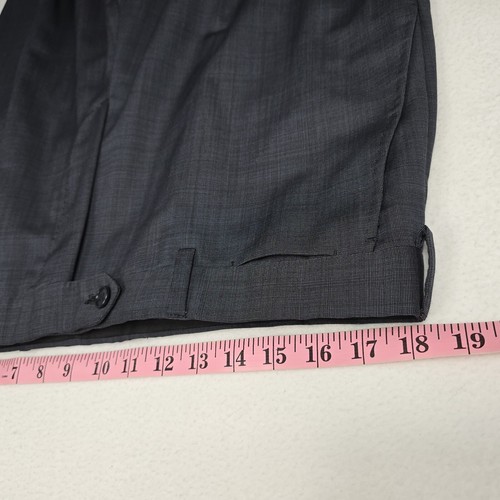 Luigi Bianchi Mantova Suit 2 Piece Mens Size 54R Gray Wool Mohair Sport Jacket - Picture 18 of 21
