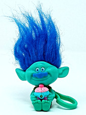 Trolls 2016 Rama LED Luz Llavero DWA Llavero Bolsa Clip Cupcake Usado en Excelente Condición