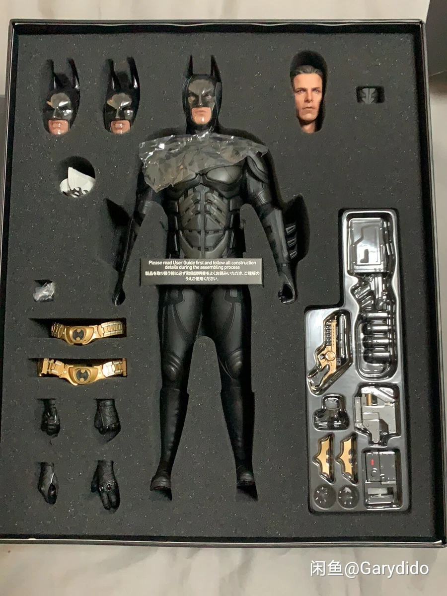 Hottoys DX12 1/6 Batman Action Figure Full Set Bruce Wayne The Dark Knight  Rises