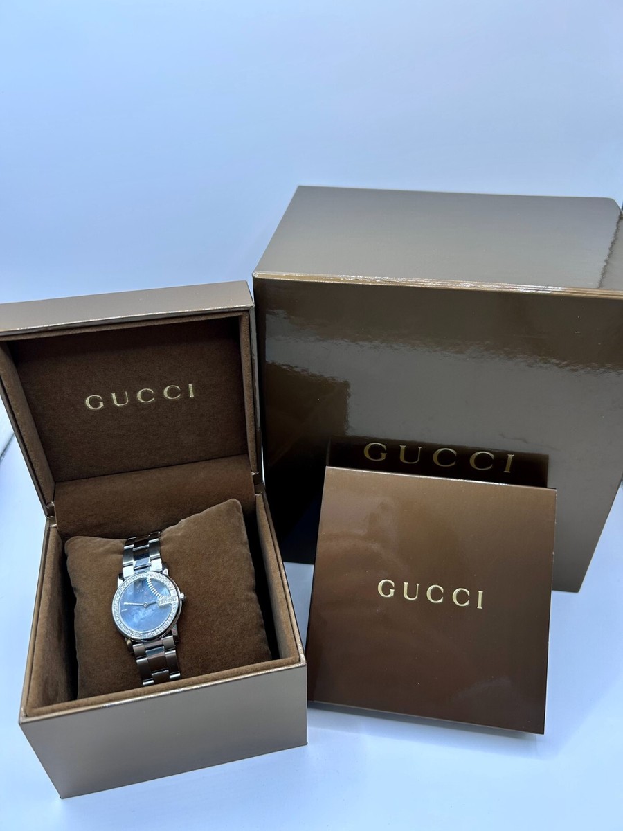 New Gucci G-Chrono Diamond Womens Watch YA101514 | eBay