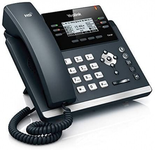 Yealink SIP-T41P PoE Ohne Netzteil (Generalüberholt) - Afbeelding 2 van 2