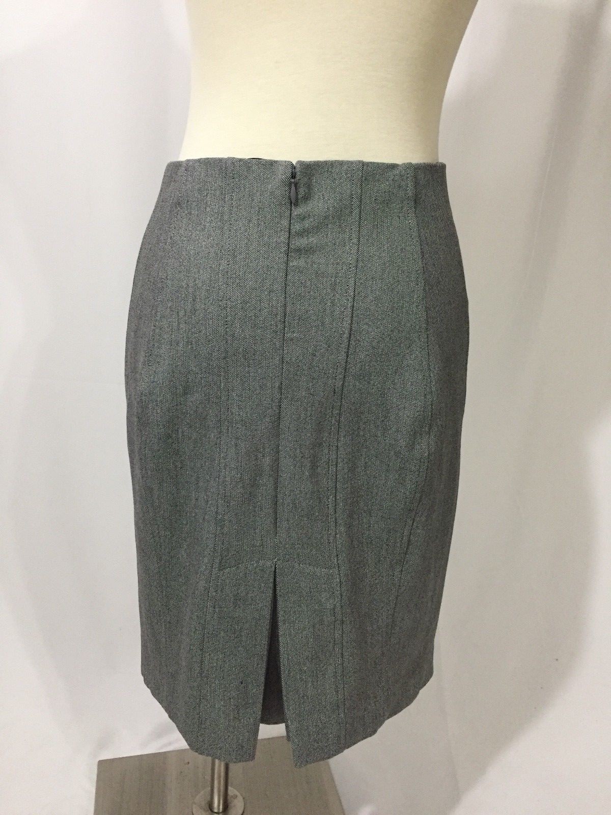 Express Chambray Gray Stretch Straight Pencil Ski… - image 2