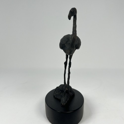 Vintage Primo Conti Signed Bronze Flamingo 467/500 Italian Bird Sculpture - Picture 7 of 24