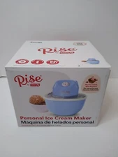 Rise By Dash Personal Electric Ice Cream Maker Machine / 1 Pint / Blue Open Box 