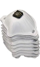 10 x JSP Filterspec FMP2 FPV2 Valved Filters Sealed for JSP FilterSpec Pro Masks
