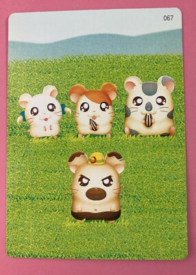Hamtaro Little Hamster Tarot Card size japanese Anime No.067 F/S