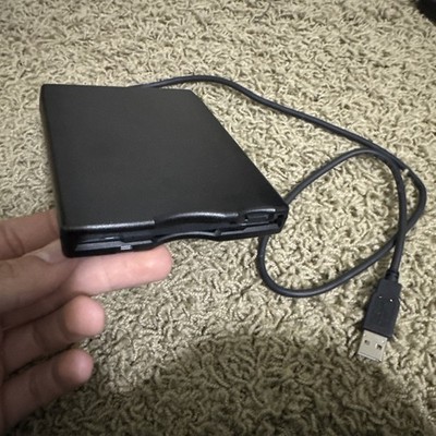SmartDisk FDUSB-B2 D353FUE USB External Floppy Disk Drive 3.5'' Black (I4B*)