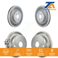 Front Rear Coated Disc Brake Rotors Kit For Subaru WRX KG-100993