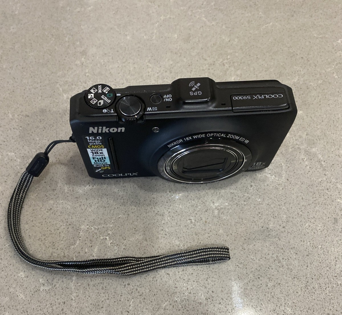 3652 Nikon COOLPIX S9300 ブラック ジャンク品 デジカメ 3652 Nikon COOLPIX S9300 ブラック ジャンク品 デジカメ