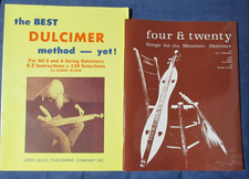Lot of 2 Dulcimer BOOKS: BEST DULCIMER METHOD-YET FOUR TWENTY, songs