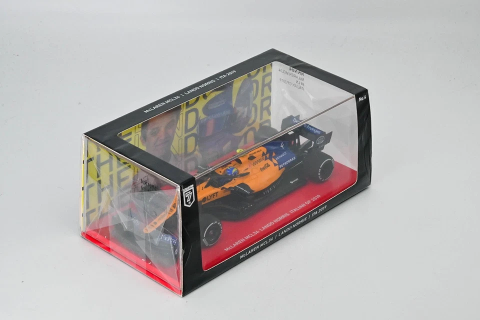 Spark 1/43 McLaren MCL34 #4 Norris Italian GP 2019 - 7 Collection Japan only - Bild 3 von 4
