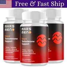 (3 Pack) Mars Men for Men Advanced Max Formula Vitamin Supplement 60 Capsules