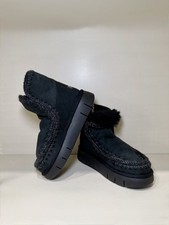 MOU Women's nero Ankle boot shoe Size 36-37