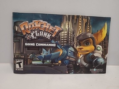 ratchet and clank going commando ps2 Manual only