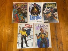 Star Wars Lando Double or Nothing #1-5 1:25 COMPLETE Variant Set Marvel 2018 NM