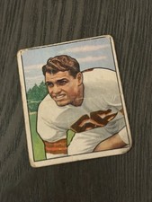 1950 Bowman 78 DANTE LAVELLI Cleveland Browns Football Card Rookie RC HOF (Read). rookie card picture
