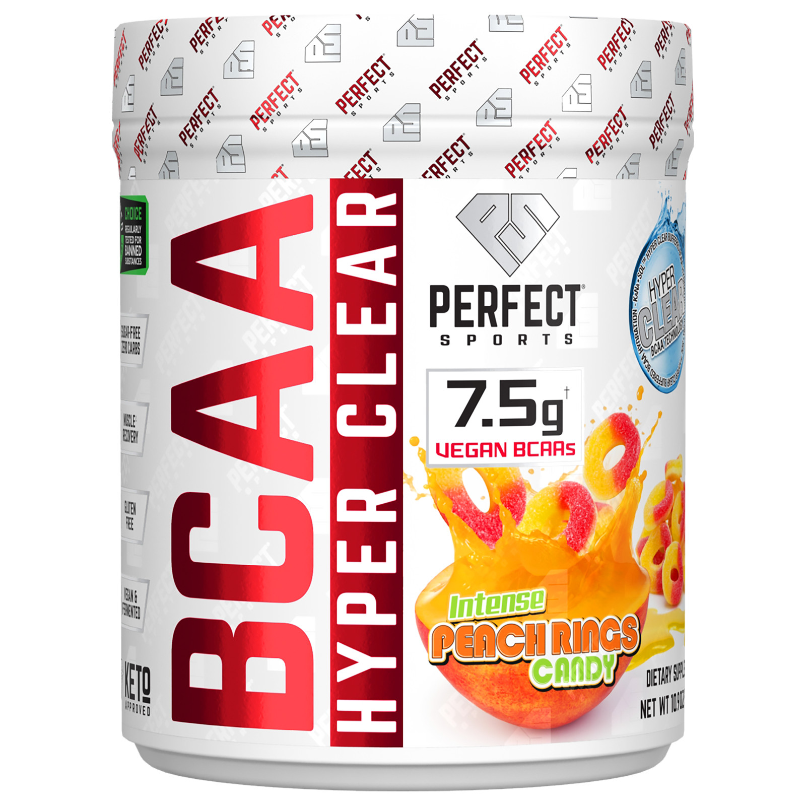 BCAA Hyper Clear Кольца интенсивного персика 109 унций 310 г 4990₽