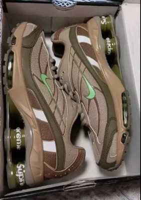 RARE Nike x Supreme Shox Ride 2 Neutral Olive SIZE 9.5 Men NWB 