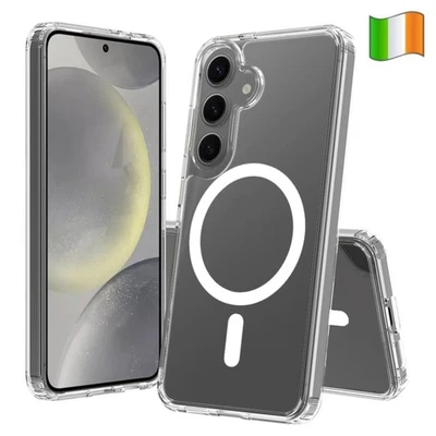 Samsung Galaxy Phone Case with MagSafe For S25 S24 S23 FE ULTRA Clear Shockproof