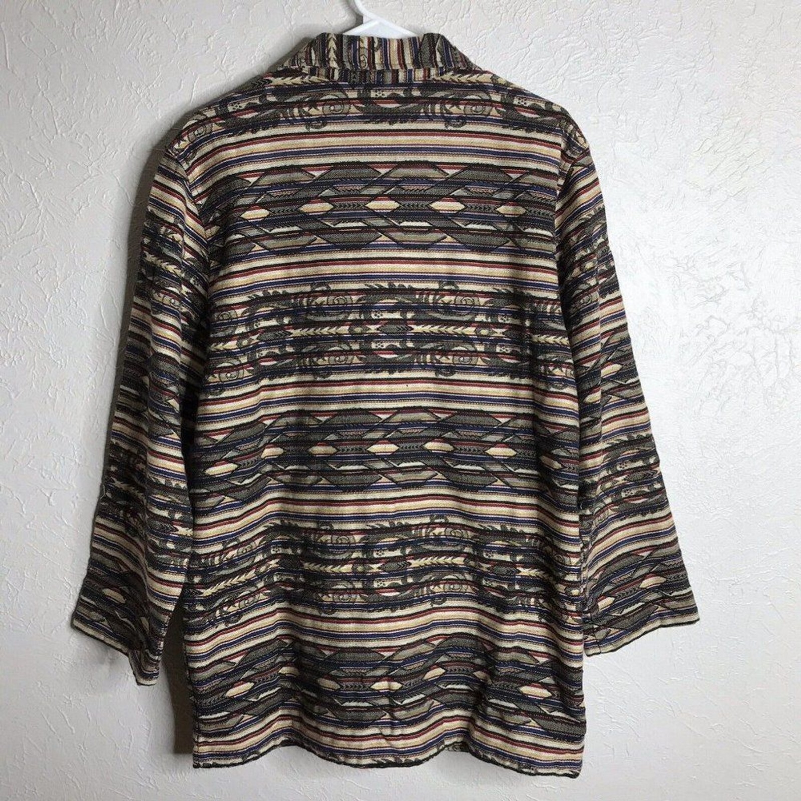 Chicos Design Cotton Jacket Shacket Southwestern … - image 9