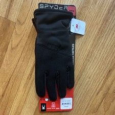 Spyder Core Conduct Touchscreen Gloves 3M Thinsulate Insulated Black M