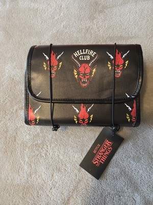 Stranger Things Hellfire 4 Compartment Toiletry Make Up Bag brand new BNWT