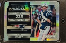 Tom Brady 2016 Prizm Decade of Dominance Silver Prizms Refractor #13