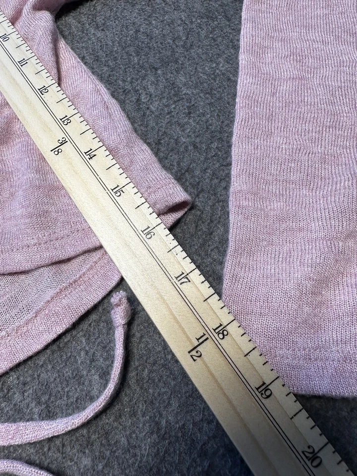 Suéter Sanctuary Para Mujer XS Manga Larga Acanalado Tejido Corto Pullover Ligero Foto 4 de 4