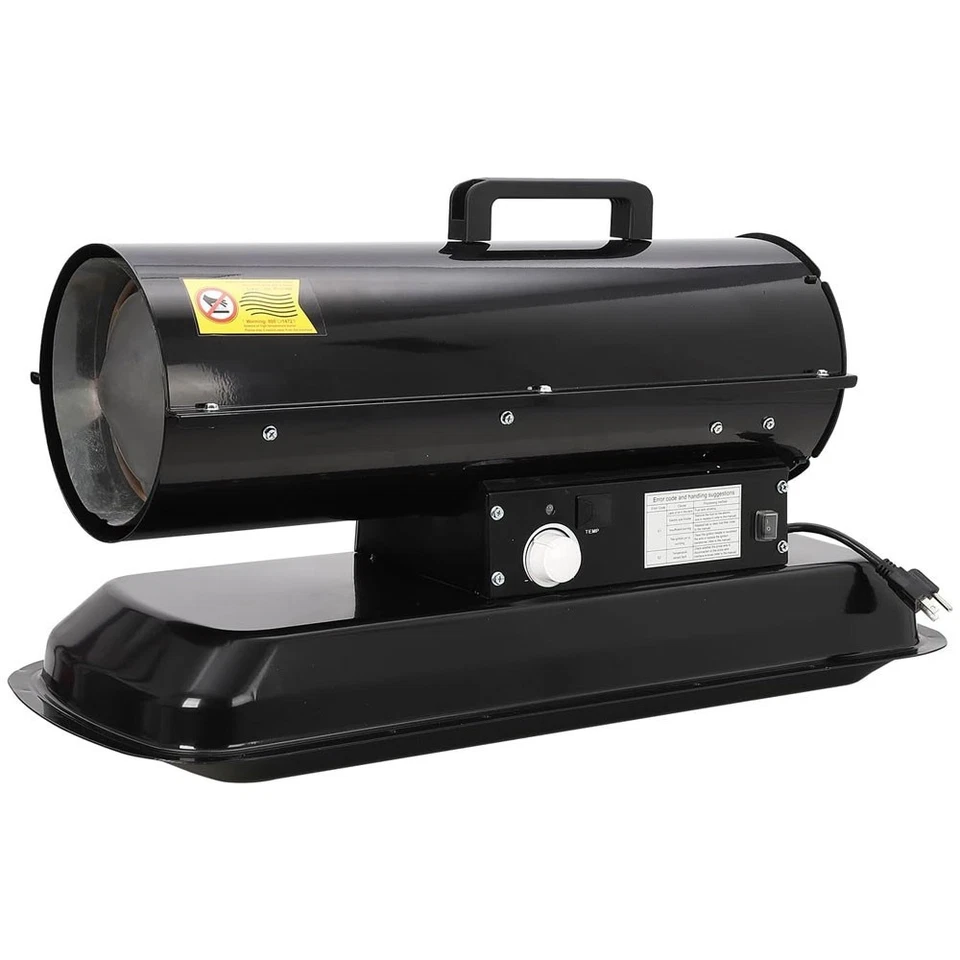 Портативный принудительный воздушный обогреватель на керосине 80000 БТЕ внутренний наружный бак 18 л - Изображение 2 из 4