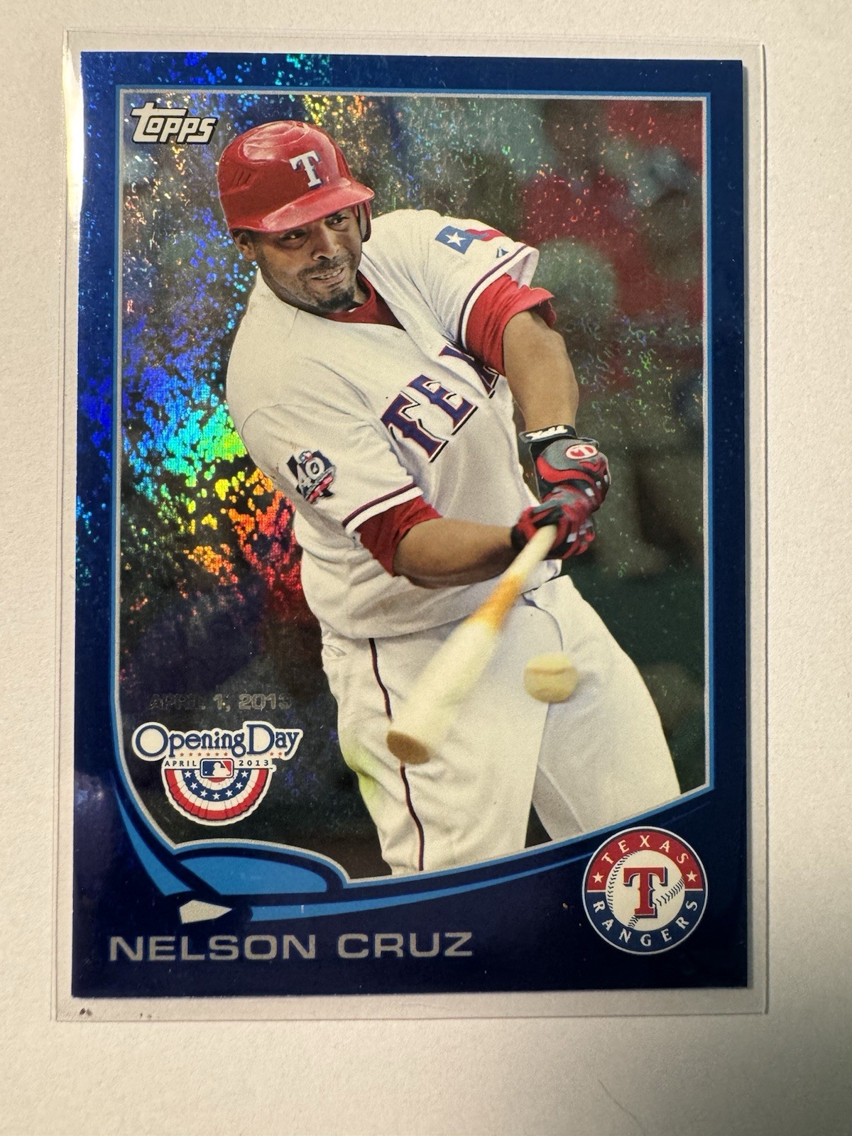 2013 Topps Opening Day - Nelson Cruz #154 Blue /2013