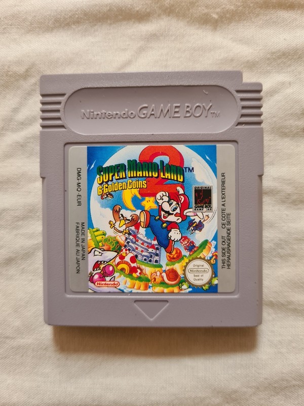 SUPER MARIO LAND 2 6 GOLDEN COINS Nintendo Game Boy EUROPEAN Version Gameboy (b)