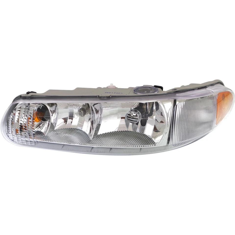 Farol lateral de motorista e passageiro para Buick Century 1997-2005 halogênio com lâmpadas - Imagem 3 de 4