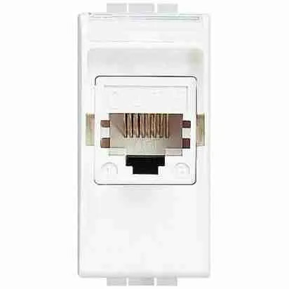 BTicino BTIN4261AT5 Connettore RJ45 Cat5E UTP Serie Matix Bianco