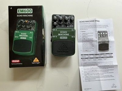 Behringer Echo Machine EM600 - Gitarren-Effektpedal