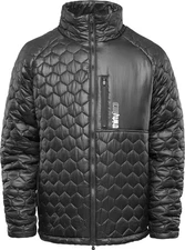 NWT Mens ThirtyTwo Rest Stop Puff Snowboard Jacket $140 M black synthetic down