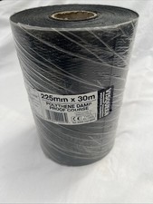 Damp Proof Course, Polythene 225mm X 30m, VISQUEEN Building Products New In Wrap