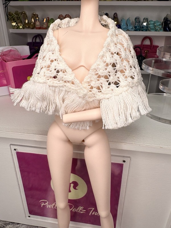 Integrity Toys Peace N Harmony POPPY PARKER Fashion Doll Knit shawl Fringe