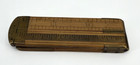 ANTIQUE NO. 32 BOXWOOD & BRASS 12" CALIPER FOLDING RULE — photo 8