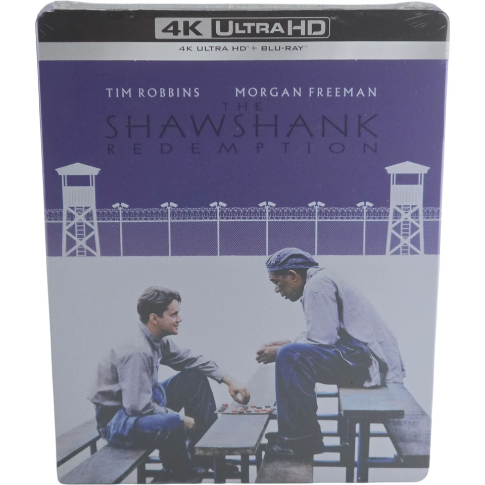 Les Evadés 1994 4K Ultra HD + Blu-Ray Steelbook Ausgabe Begrenzte Region Frei - Bild 2 von 4