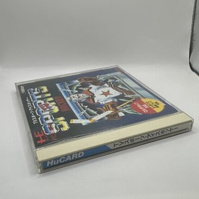 TV SPORTS HOCKEY &bull; PC Engine Game + Manual (1993) Complete &bull; Ice Hockey Hucard