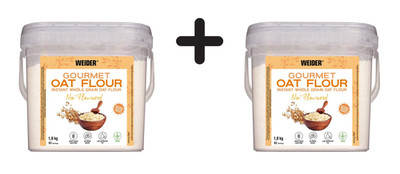 2 x Weider Oat Flour (1900g) Natural (7,63 EUR/kg)
