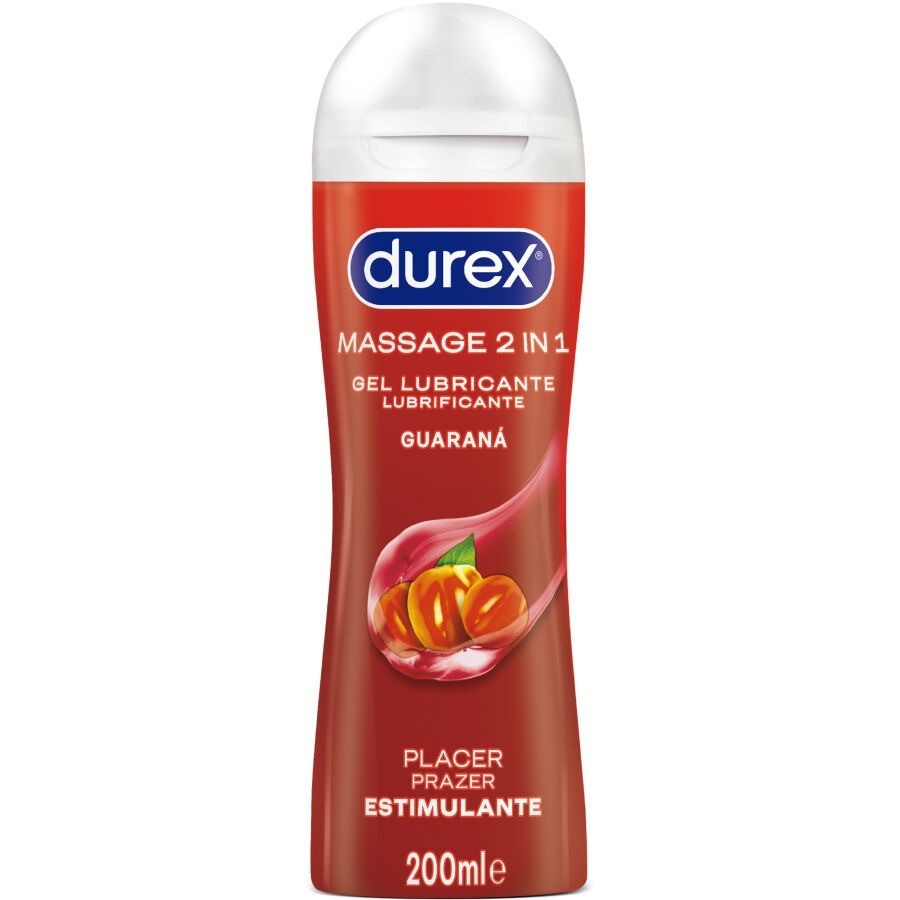 Durex Gel Massage 2en1 au Guarana pour des moments complices en couple 200ml