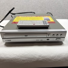 Coby DVD224 DVD Player with Remote Part Only. No Sound .
