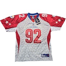 Pittsburgh Steelers Jersey Mens 50 White NFL Football Harrison Reebok Pro Bowl