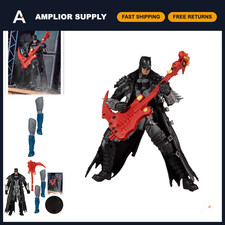 7 DC Multiverse Death Metal Batman Action Figure with Build-A Darkfather Parts
