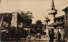 PC TURKEY CONSTANTINOPLE - ANCIEN QUARTIER ET BAZAR TURCS a76701