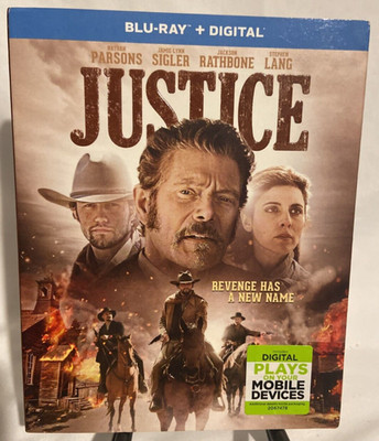 Justice (New Blu-ray) Nathan Parsons, Jamie-Lynn Sigler, Stephen Lang