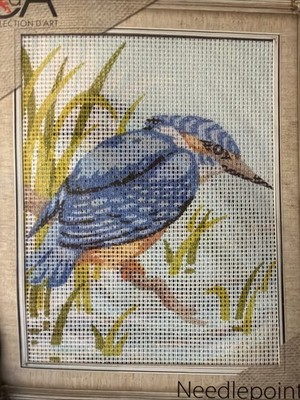 Printed needlepoint tapestry kits With Floss  20x25 Cm  Rto  Bird
