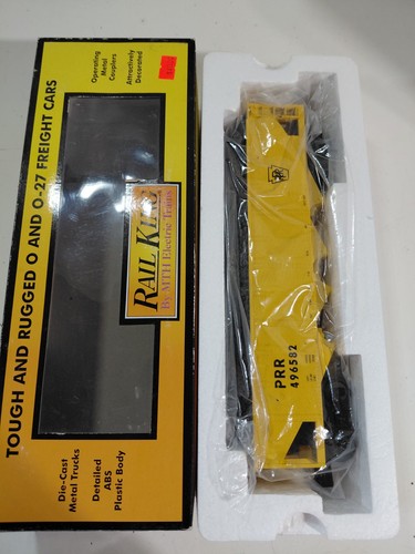 MTH 30-75350 calibre O modelo ferrocarril Pennsylvania 4 bahías vagón tolva de carbón con caja | Zustand: Used