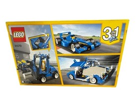 LEGO Creator 31070 Turbo Track Racer 3 In 1 Set Retired New Sealed Box Read Desc